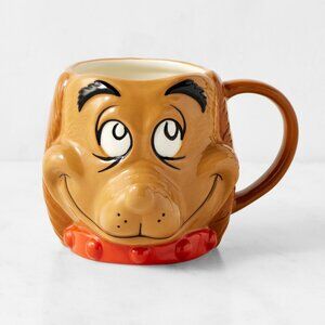 NEW Williams Sonoma The Grinch Max the Dog 19 oz Mug